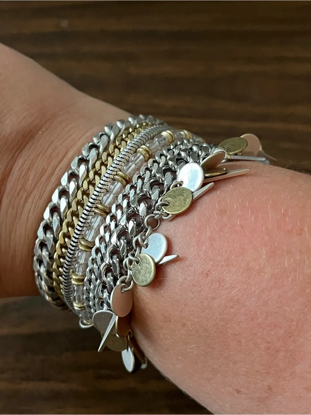 Jenny Bird Multi Chain Bracelet